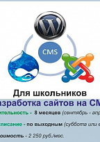 Разработка сайтов в CMS